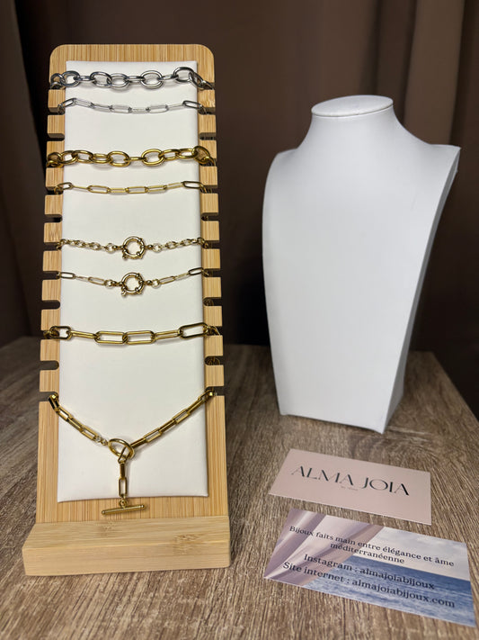 Bracelet personnalisable 6 breloques