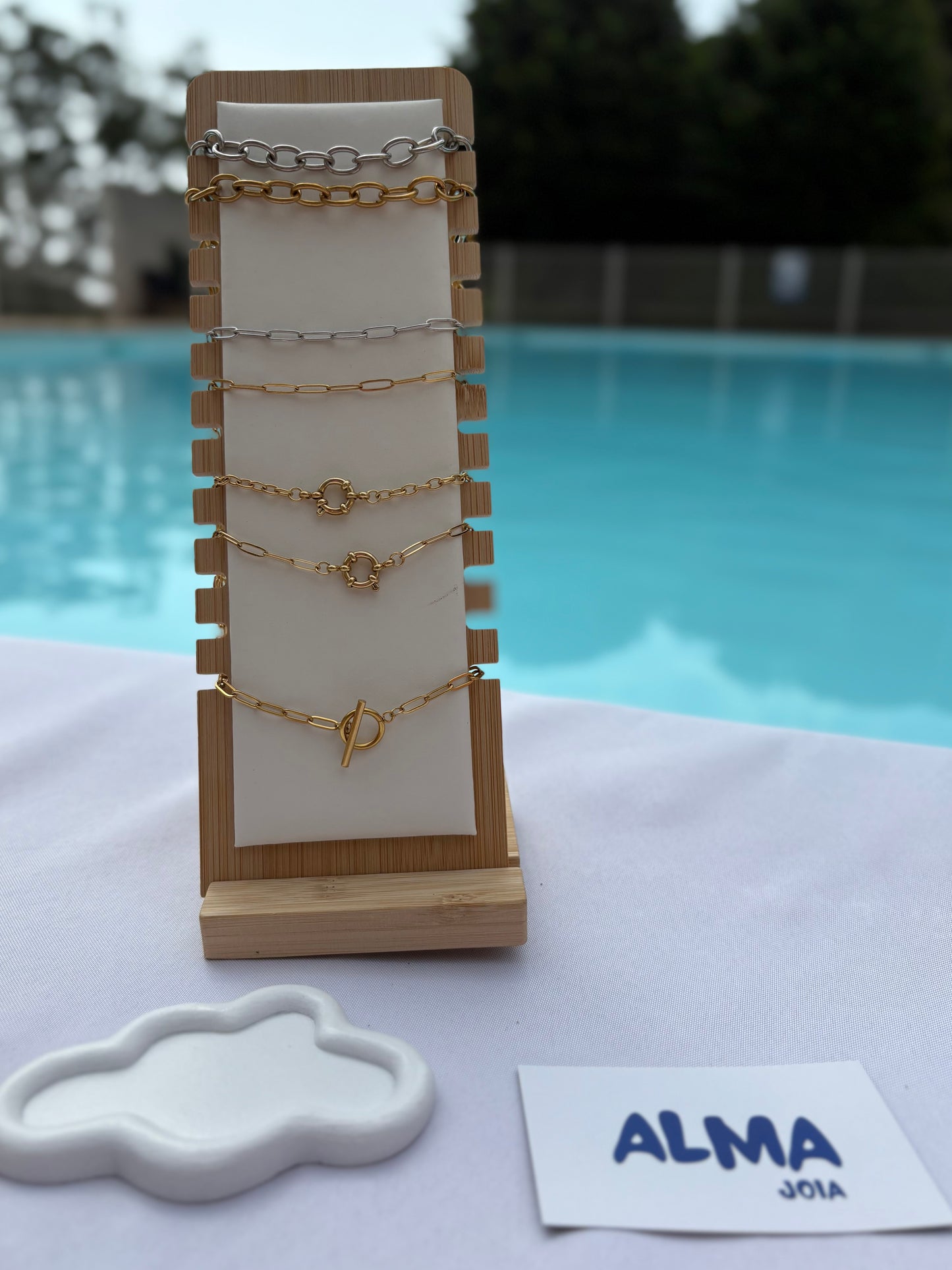 Bracelet personnalisable 5 breloques